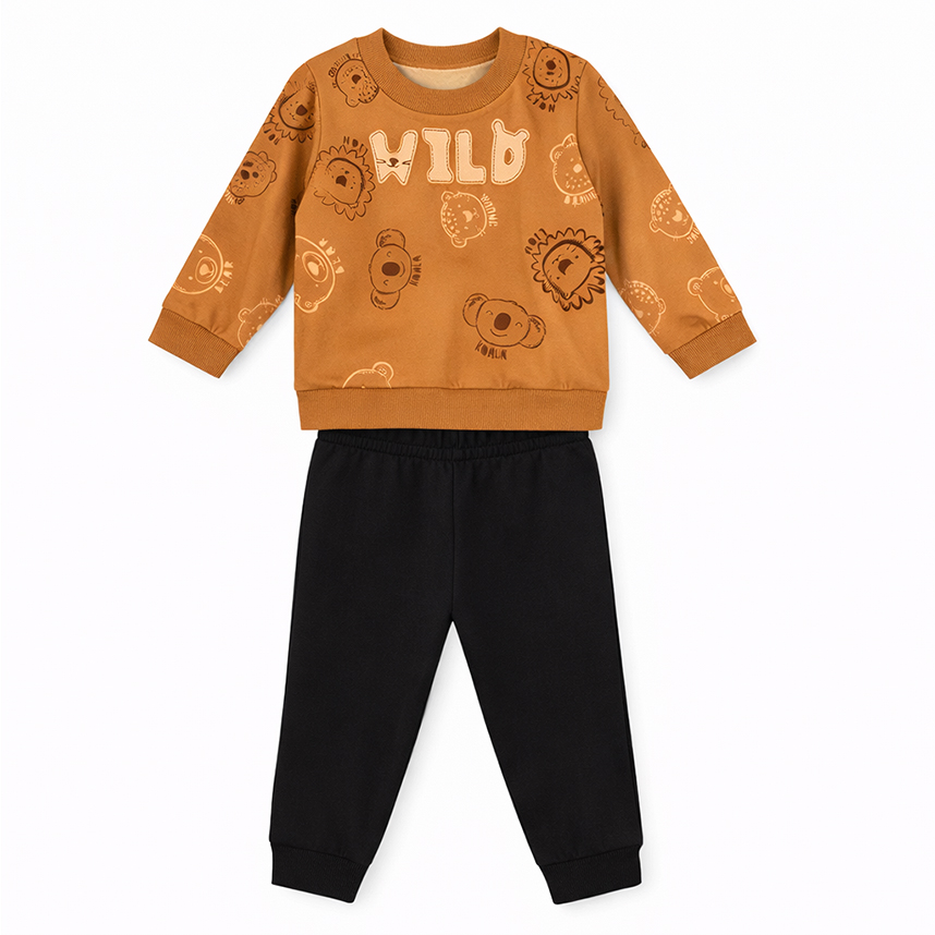 Conjunto Infantil Brandili Blusão e Calça Jogger Moletom