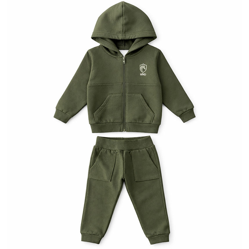 Conjunto Infantil Mundi Jaqueta Com Zíper E Calça Jogger