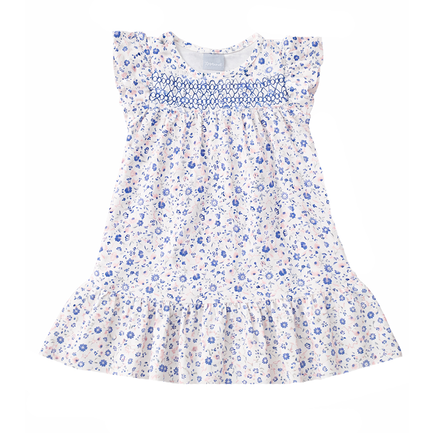 Vestido Infantil Mundi Cotton Estampa Sortida
