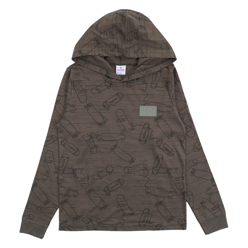 Conjunto Infantil Brandili Camiseta Estampa Skate E Calça