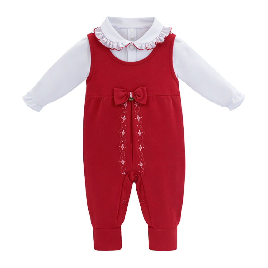 Saída Maternidade Aconchego Com Bordado E Laço 3 Peças