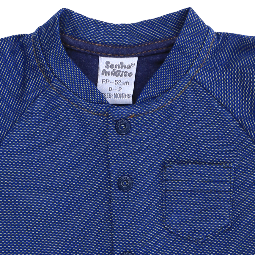 Macacão Longo Bebê Sonho Mágico Com Bolso