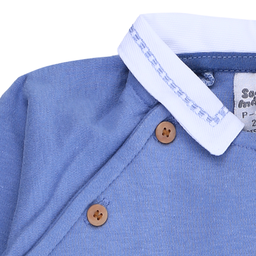 Macacão Longo Bebê Sonho Mágico Listrado Cacto E Cavalinho Macacão Longo Bebê Sonho Mágico Listrado Cacto E Cavalinho