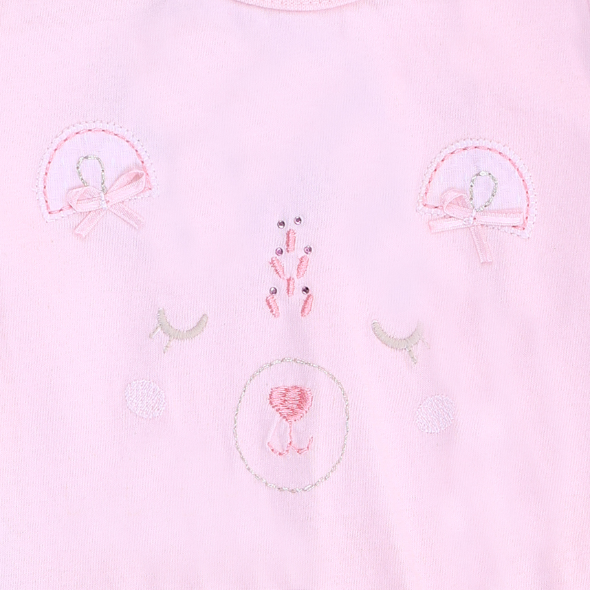 Macacão Longo Bebê Sonho Mágico Detalhe Ursinha Macacão Longo Bebê Sonho Mágico Detalhe Ursinha