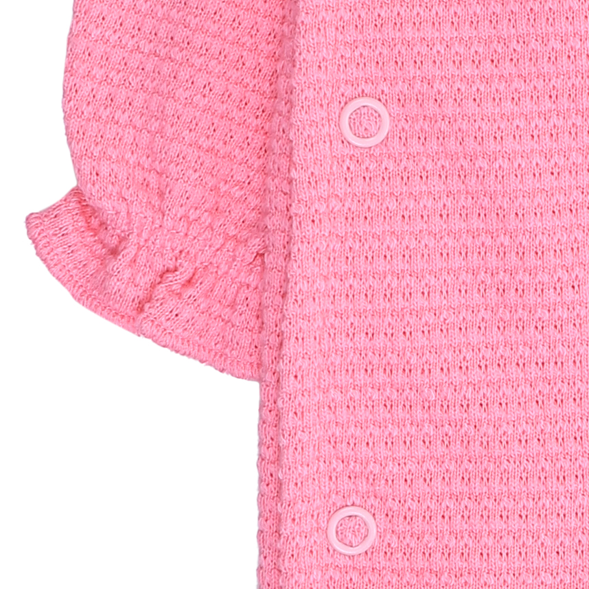 Macacão Longo Bebê Sonho Mágico Pala Pérolas Bordada Macacão Longo Bebê Sonho Mágico Pala Pérolas Bordada