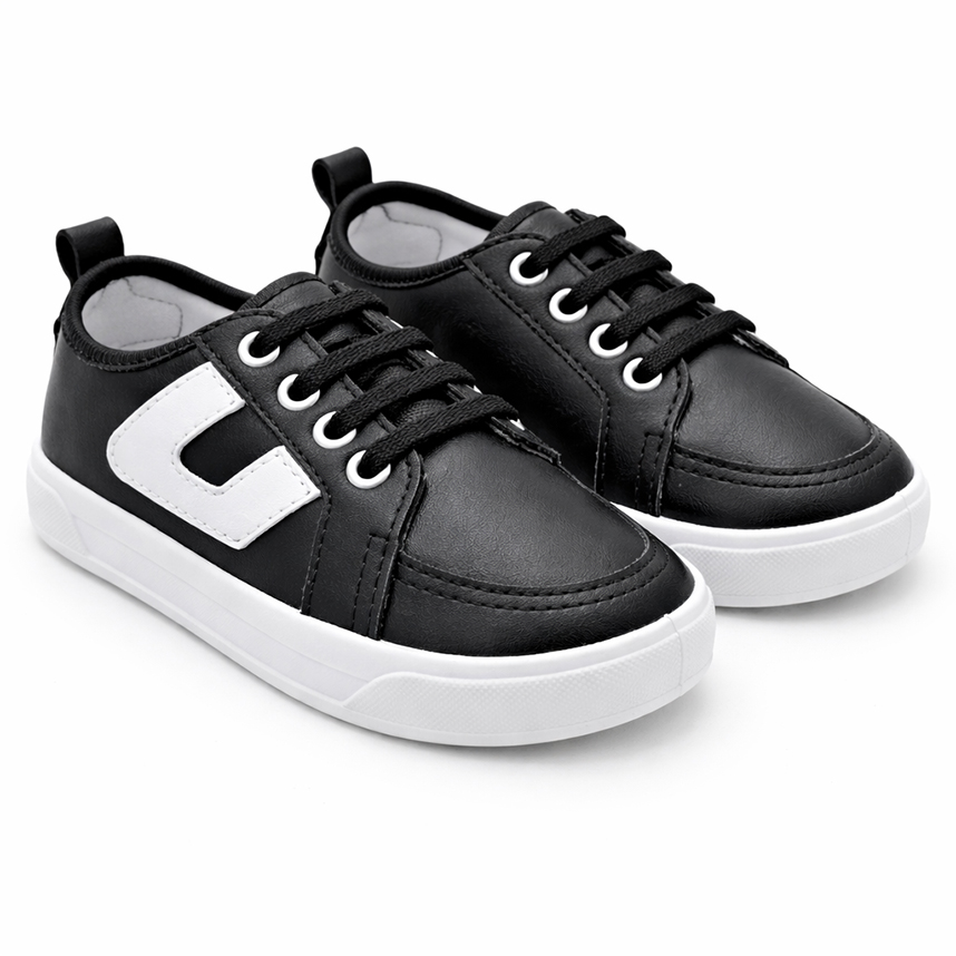 Tênis Infantil Pimpolho Menino Com Cadarço