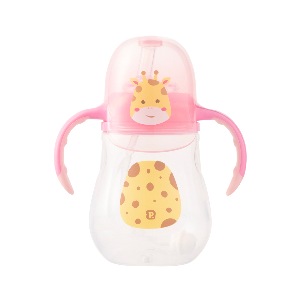 Copo de Treinamento Bebê Pimpolho Com Alça Bichos 280 ml