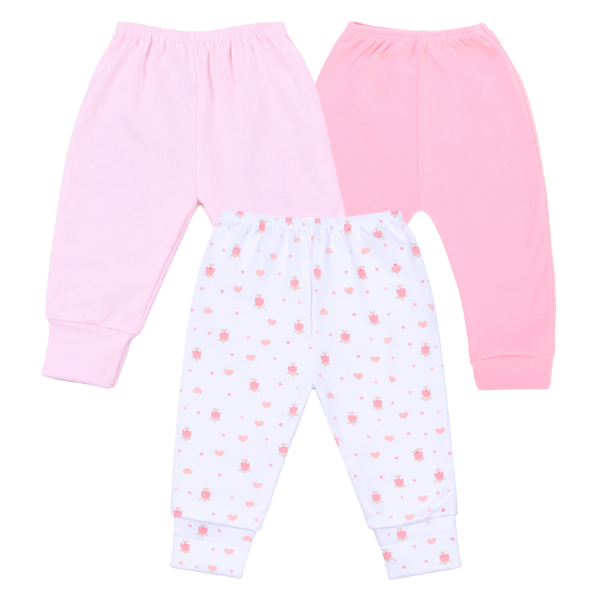 Kit Mijão Bebê Estilinho Estampa Coração 3 Peças