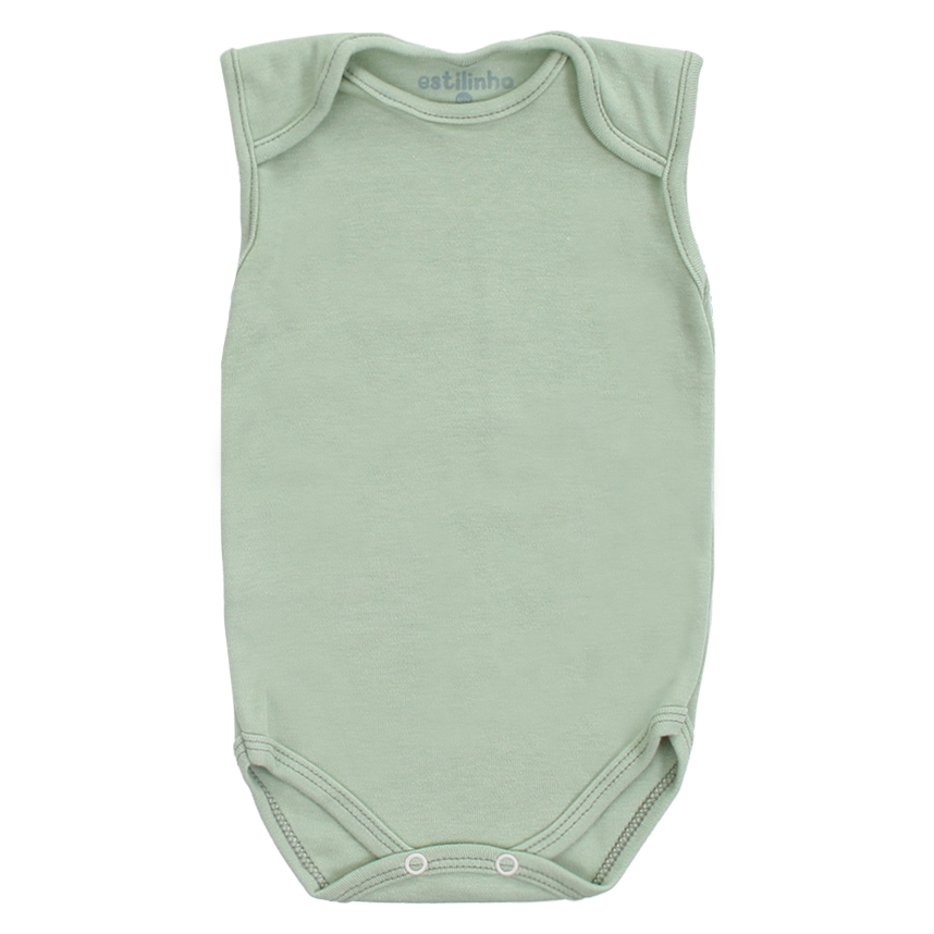 Conjunto Bebê Estilinho Estampa Safari 3 Peças