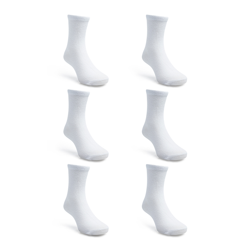 Meia Infantil Pimpolho Cano Longo com 6 Pares