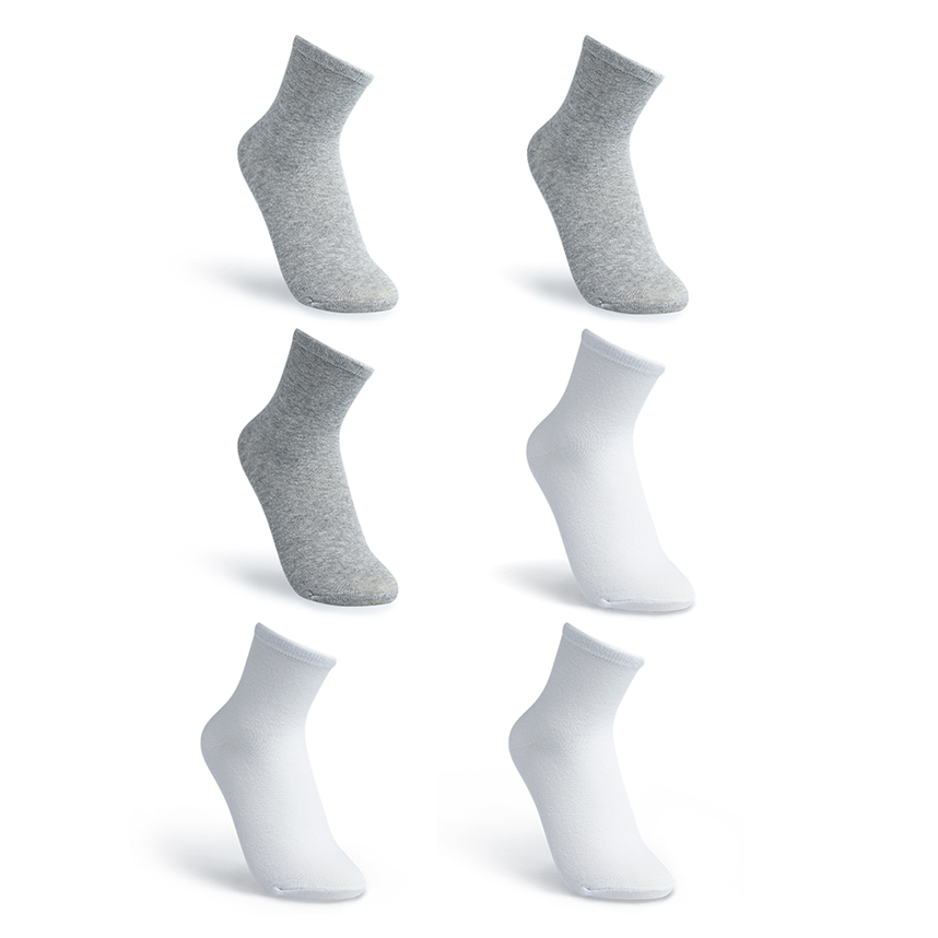 Meia Juvenil Pimpolho Cano Longo com 6 Pares