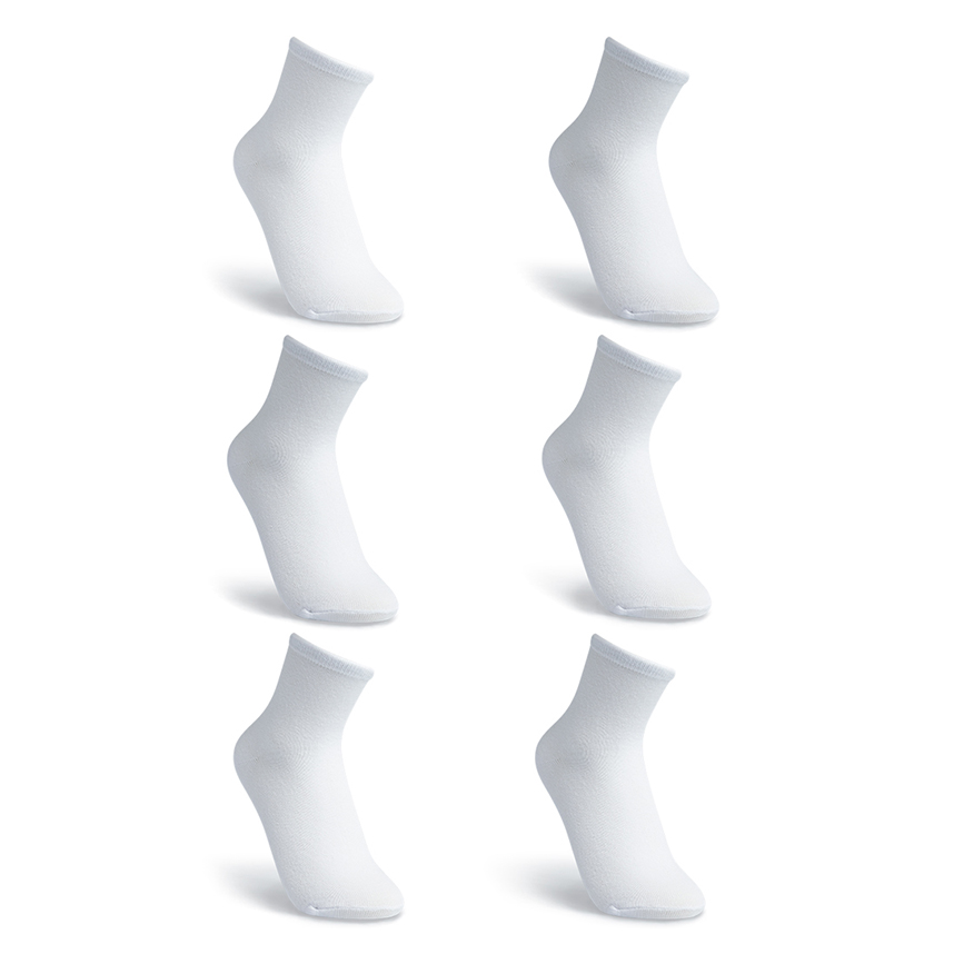 Meia Juvenil Pimpolho Cano Longo com 6 Pares