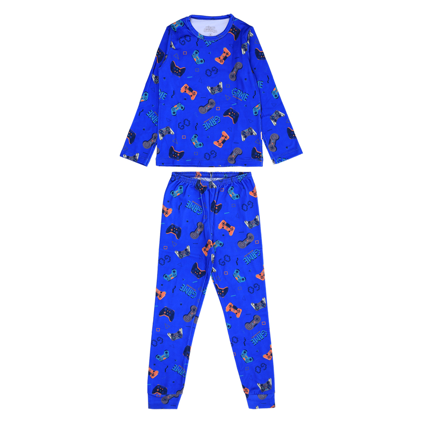 Pijama Longo Infantil Bicho Bagunça Térmico Estampado