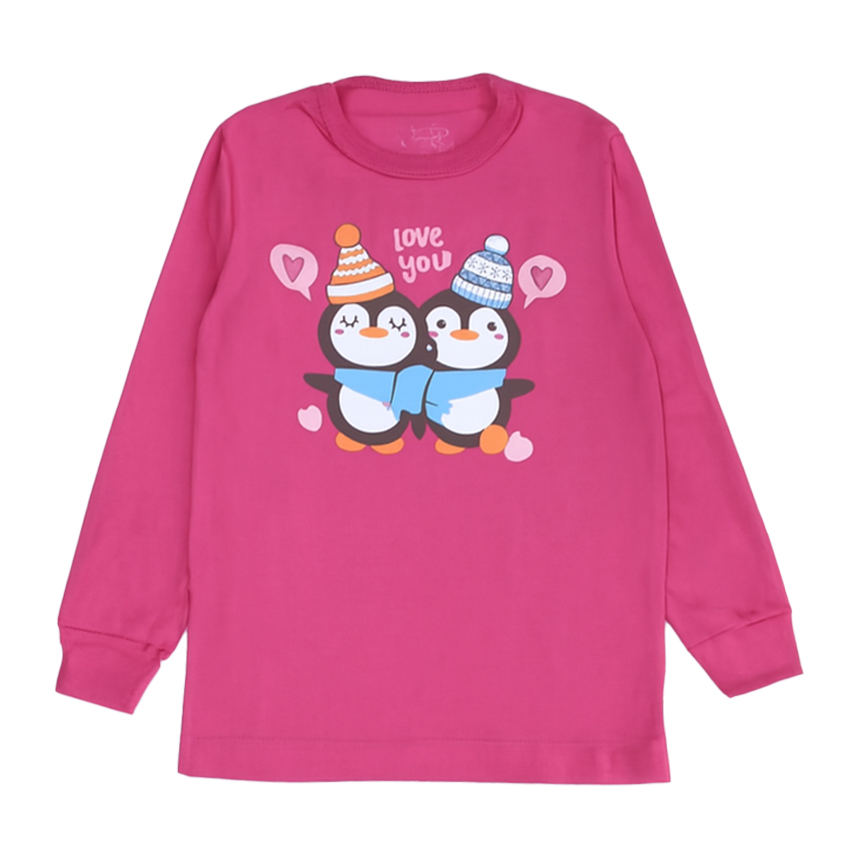 Pijama Longo Infantil Bicho Bagunça Estampa Pinguins Pijama Longo Infantil Bicho Bagunça Estampa Pinguins