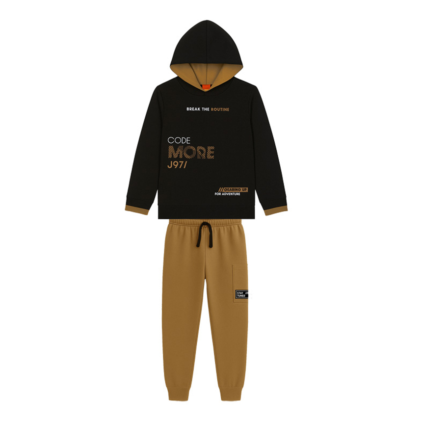 Conjunto Juvenil Kyly Blusão Estampa Mode E Calça