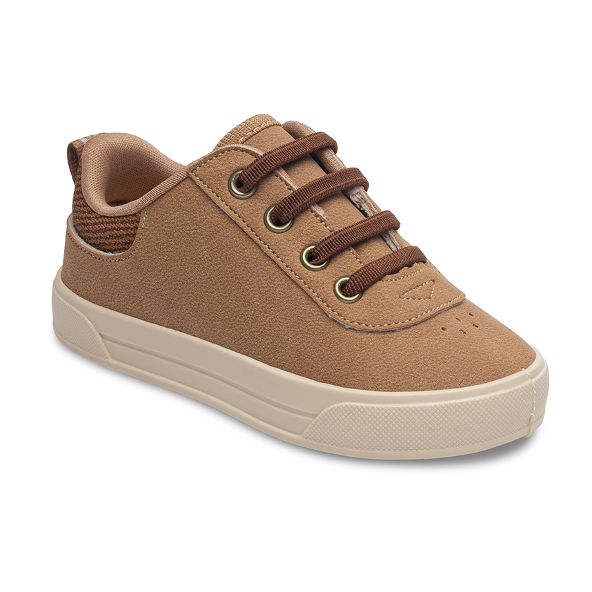 Tênis Infantil Pimpolho Com Cadarço Em Courino