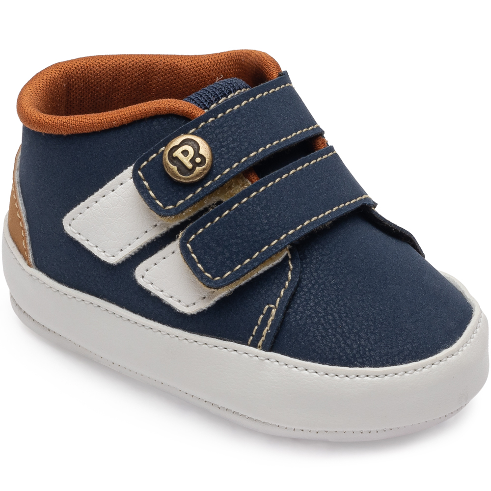 Tênis Bebê Pimpolho Urban Colors Dois Velcros
