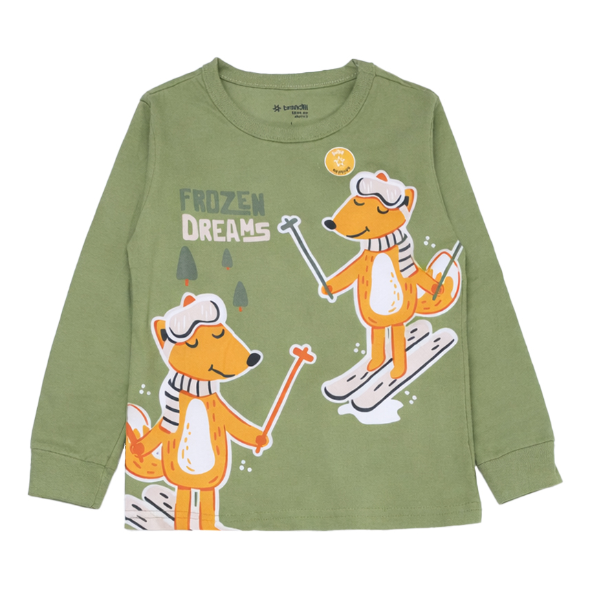 Pijama Longo Infantil Brandili Estampa Frozen Dreams Pijama Longo Infantil Brandili Estampa Frozen Dreams