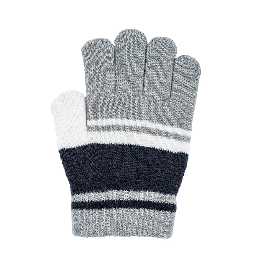 Luva Infantil Everly Dedinhos Listradas Unitária