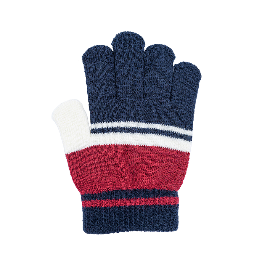 Luva Infantil Everly Dedinhos Listradas Unitária