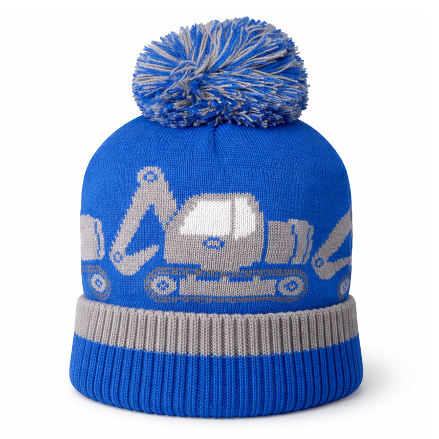 Touca Infantil Everly Em Acrílica Caminhão