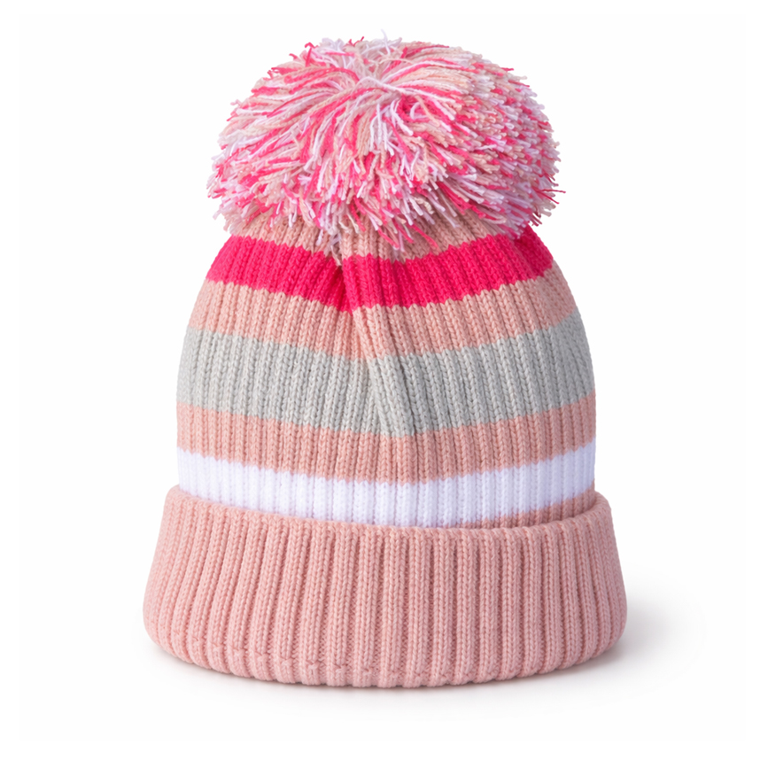 Touca Infantil Everly Acrílica Com Pom Pom