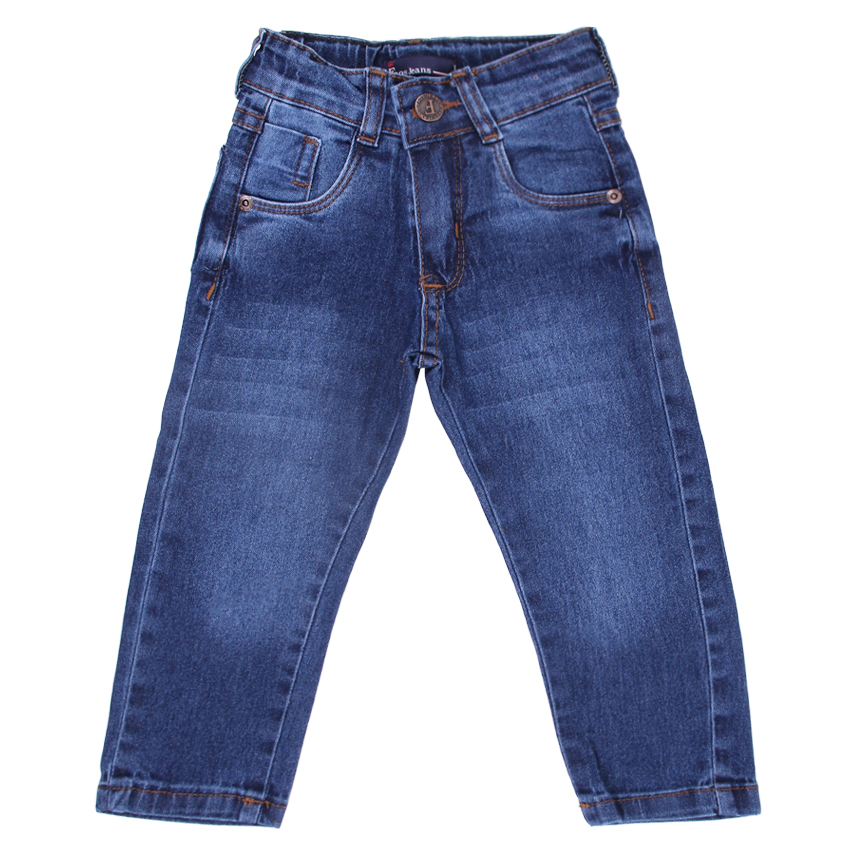 Calça Jeans Infantil Faos Básica Escura