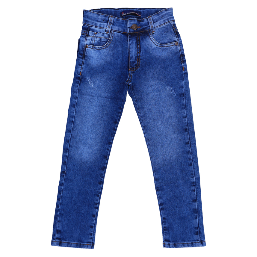 Calça Jeans Infantil Faos Detalhe Used E Puídos