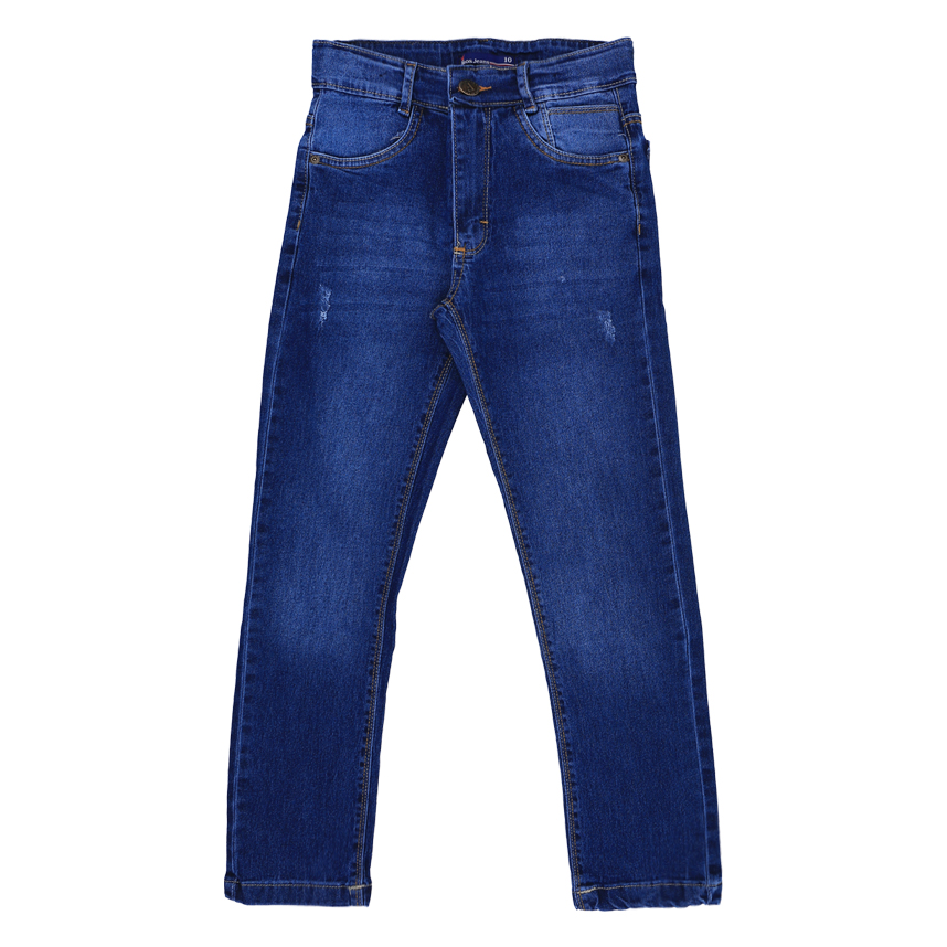 Calça Jeans Juvenil Faos Detalhe Puídos E Unha de Gato