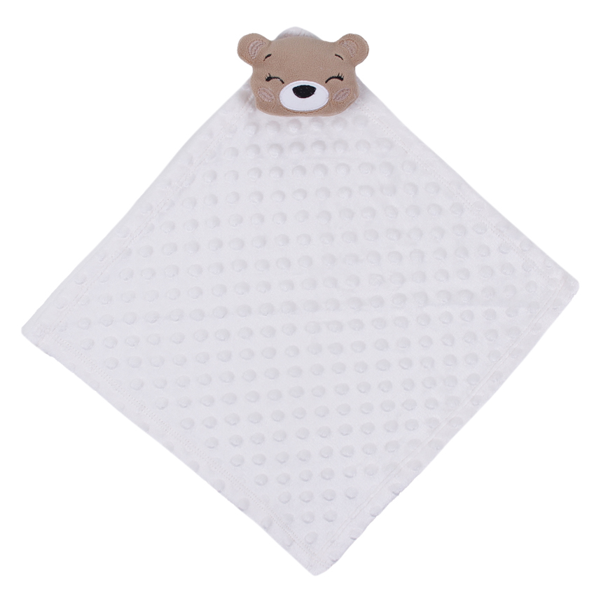 Manta Bebê Everly E Naninha Urso Pipoquinha 2 Peças Manta Bebê Everly E Naninha Urso Pipoquinha 2 Peças