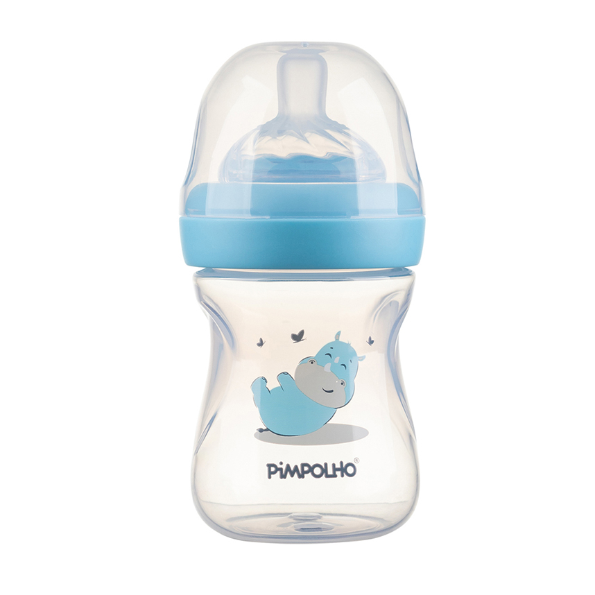 Mamadeira bebê Pimpolho estampa Rinoceronte 150 ml