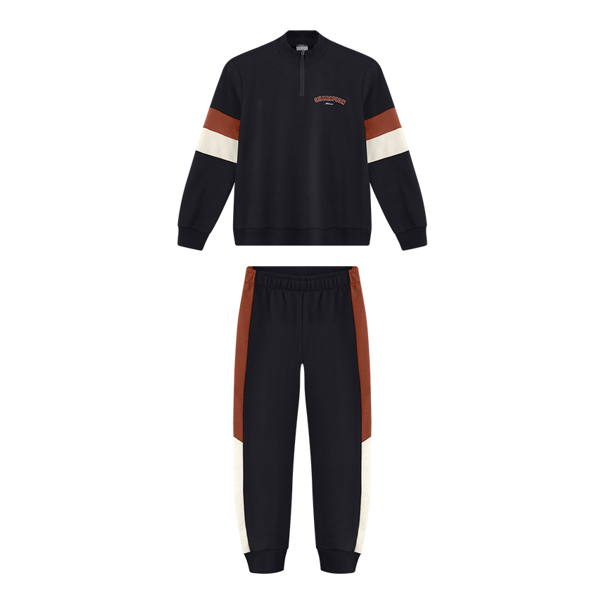 Conjunto Infantil Alakazoo Blusão Com Zíper E Calça Moletom