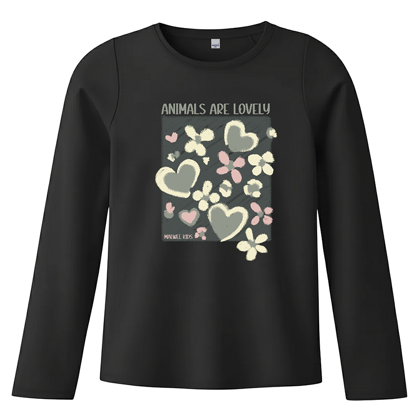 Blusa Infantil Malwee Básica Manga Longa Estampada Blusa Infantil Malwee Básica Manga Longa Estampada