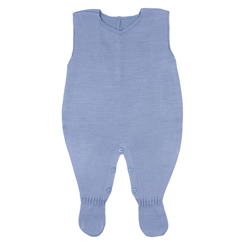 Saída Maternidade Chandra Tricô Casaco Listrado 4 Peças