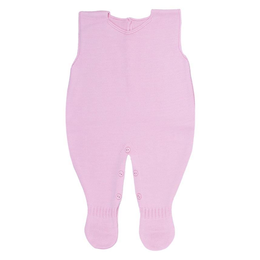 Saída Maternidade Chandra Em Tricô Trabalhado 4 Peças