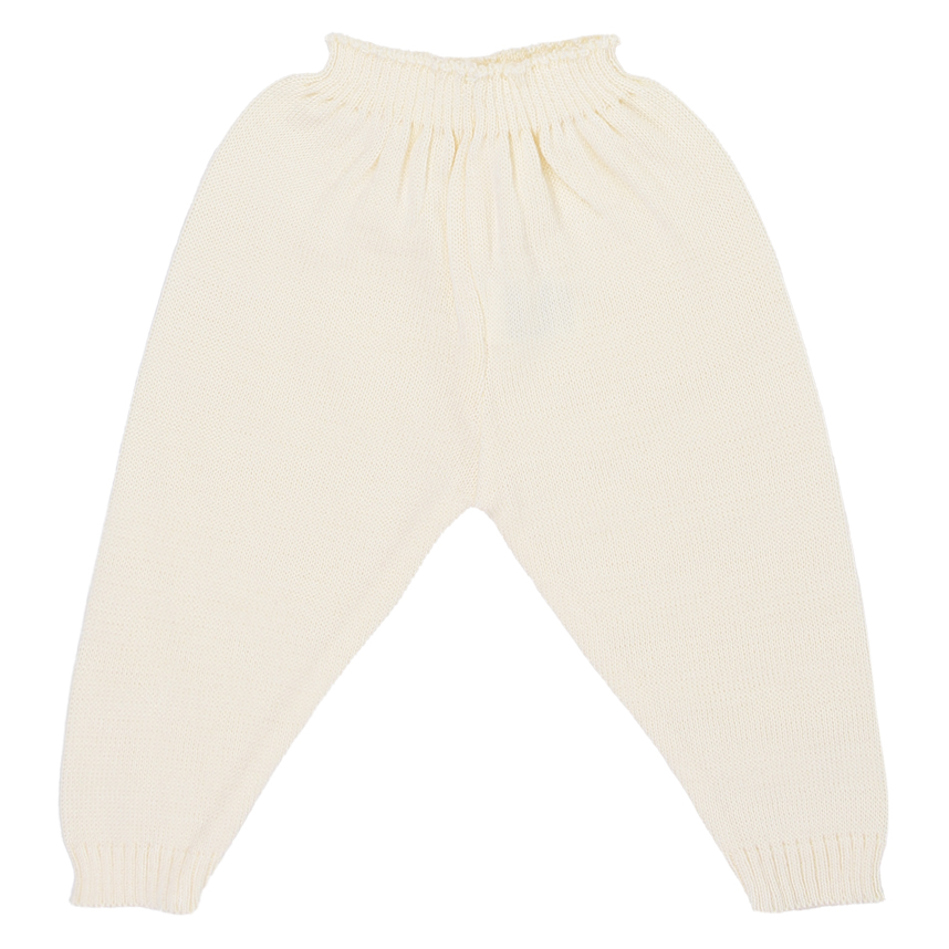 Conjunto Bebê Chandra Trabalhado Em Tricô 3 Peças