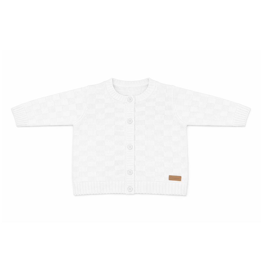 Casaco Bebê Chandra Tricô Trabalhado Tijolinho