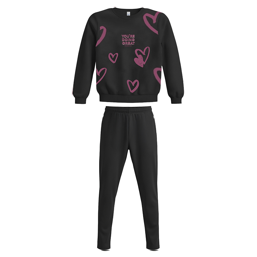 Conjunto Infantil Malwee Blusão Estampado E Calça Legging