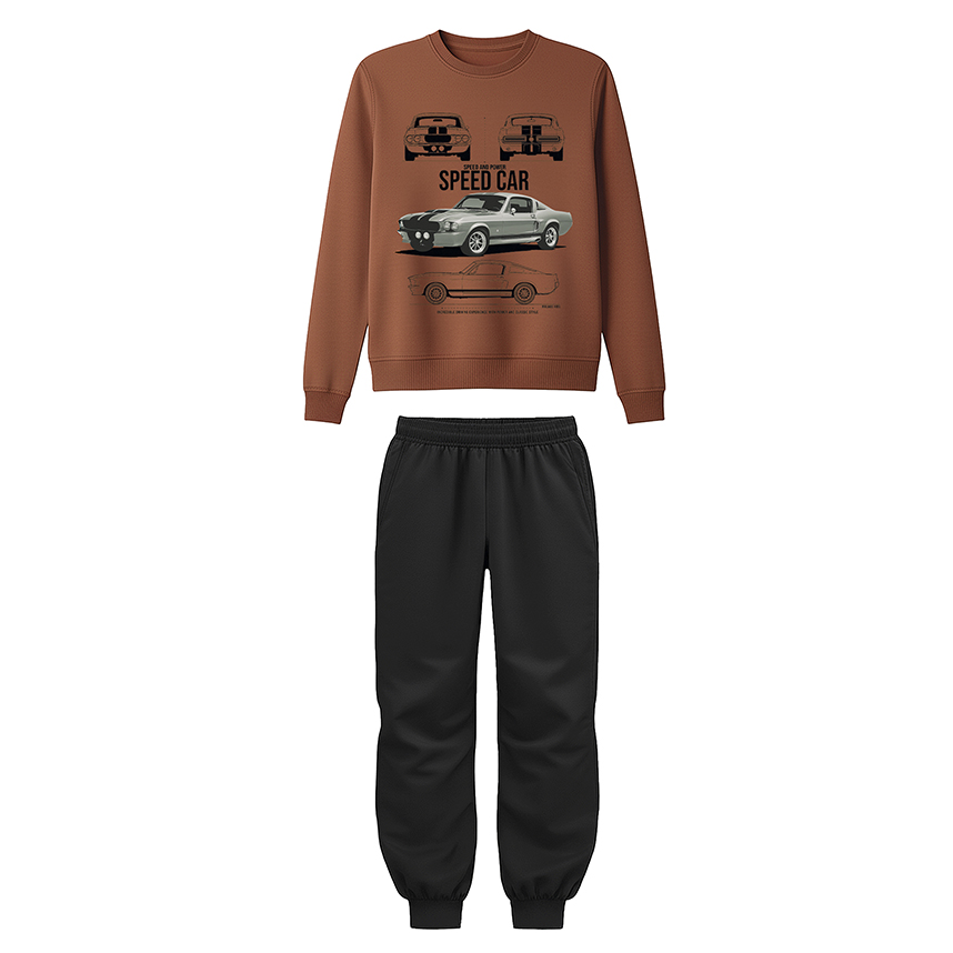 Conjunto Infantil Malwee Blusão Estampado E Calça