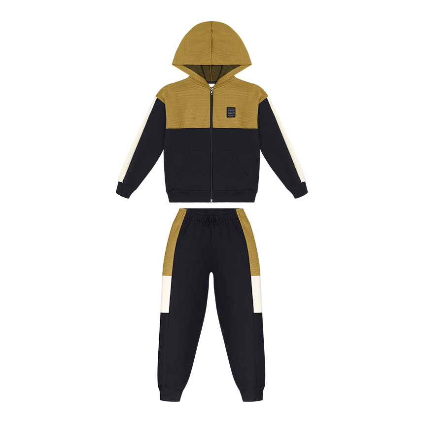 Conjunto Infantil Alakazoo Jaqueta Com Capuz E Calça