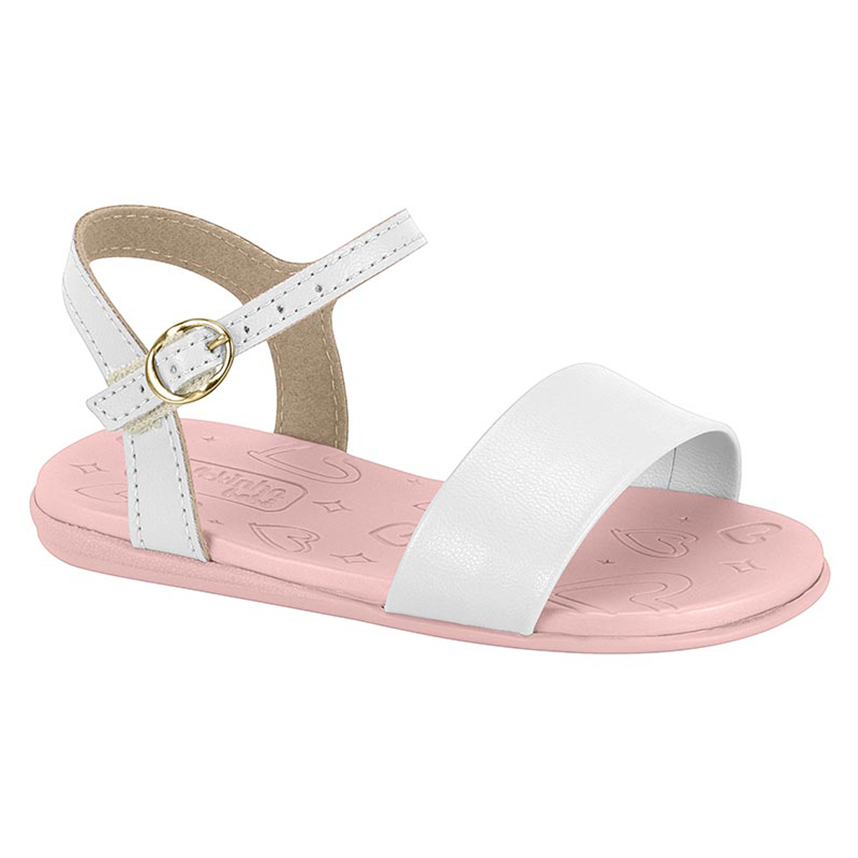 Sandália Infantil Molekinha Com Fivela E Tira Larga