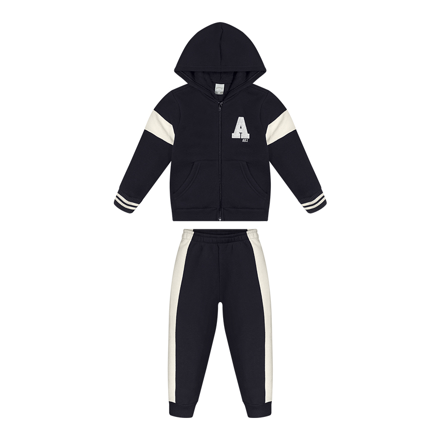 Conjunto Infantil Alakazoo Blusão Com Capuz E Calça