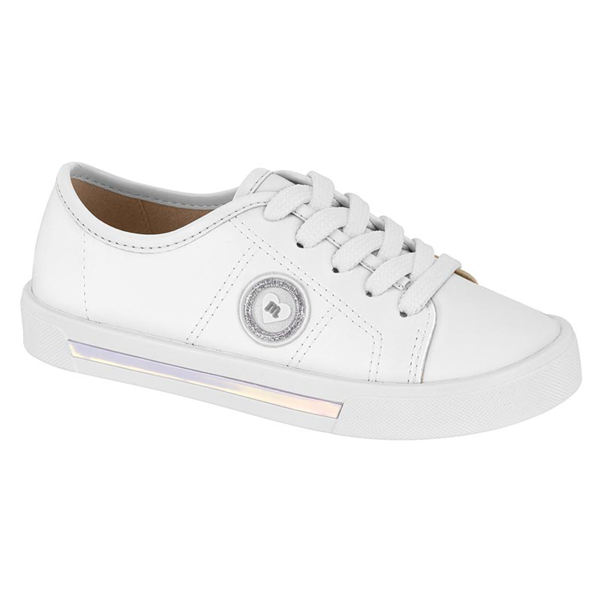 Tênis Infantil Molekinha com Cadarço E Detalhe Lateral