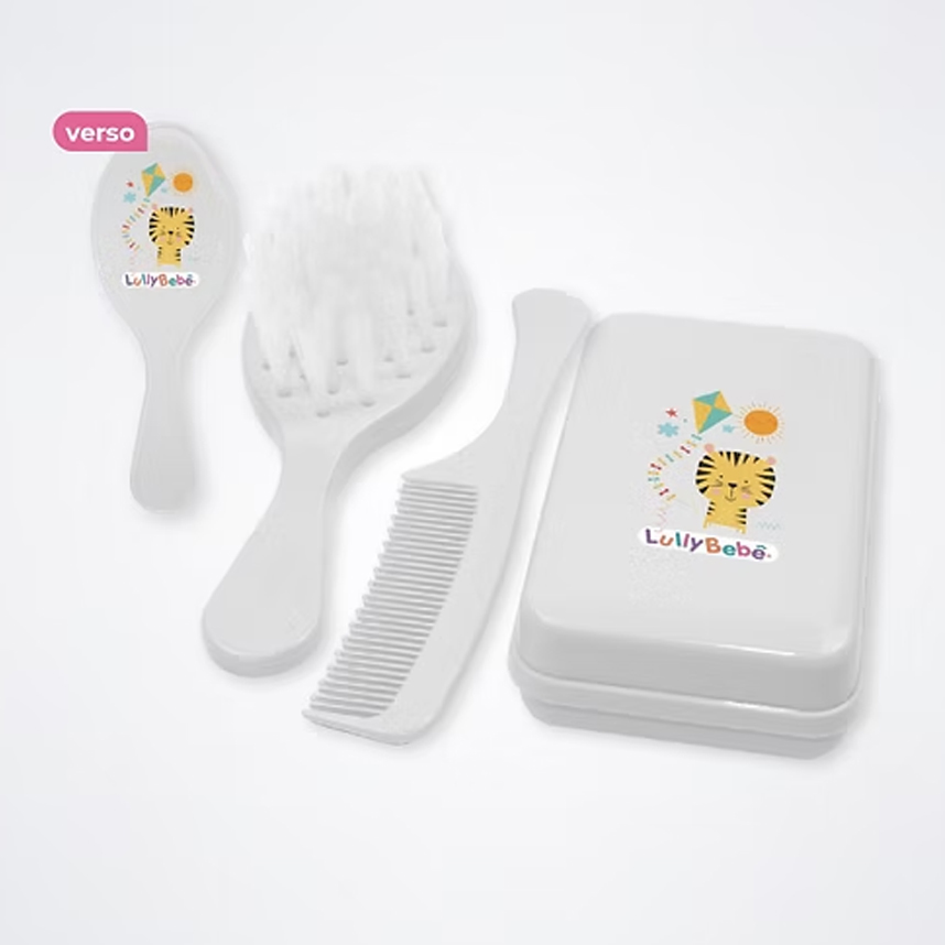 Kit Higiene Lully Bebê Compacto Blister com 03 Peças