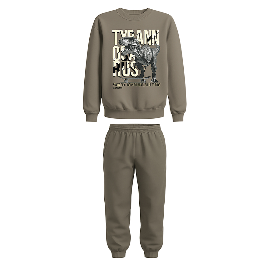 Conjunto Juvenil Malwee Blusão Estampado E Calça