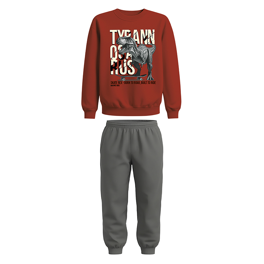 Conjunto Juvenil Malwee Blusão Estampado E Calça