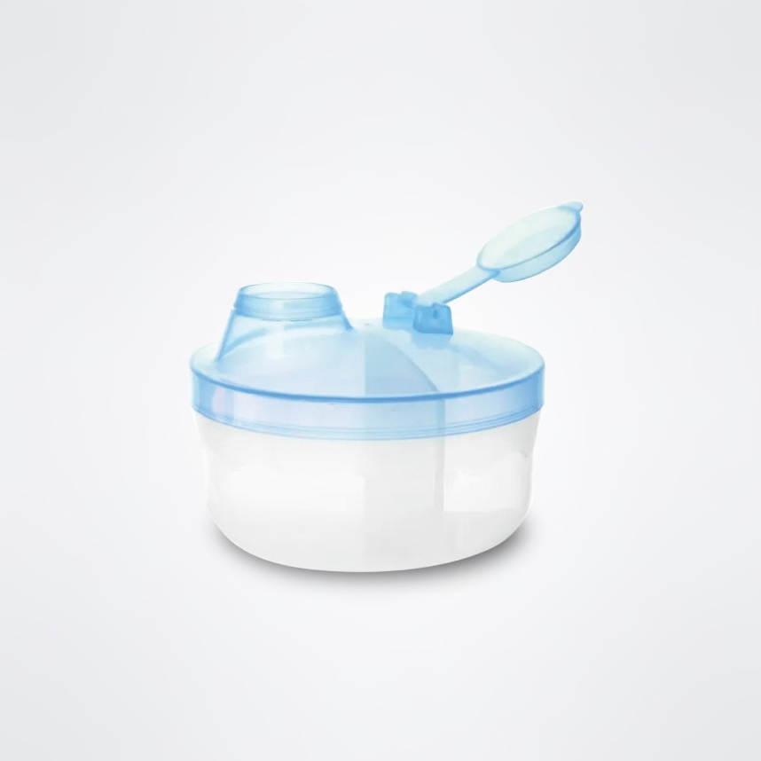 Pote Para Leite Em Pó Lully Bebê Com 3 Divisórias