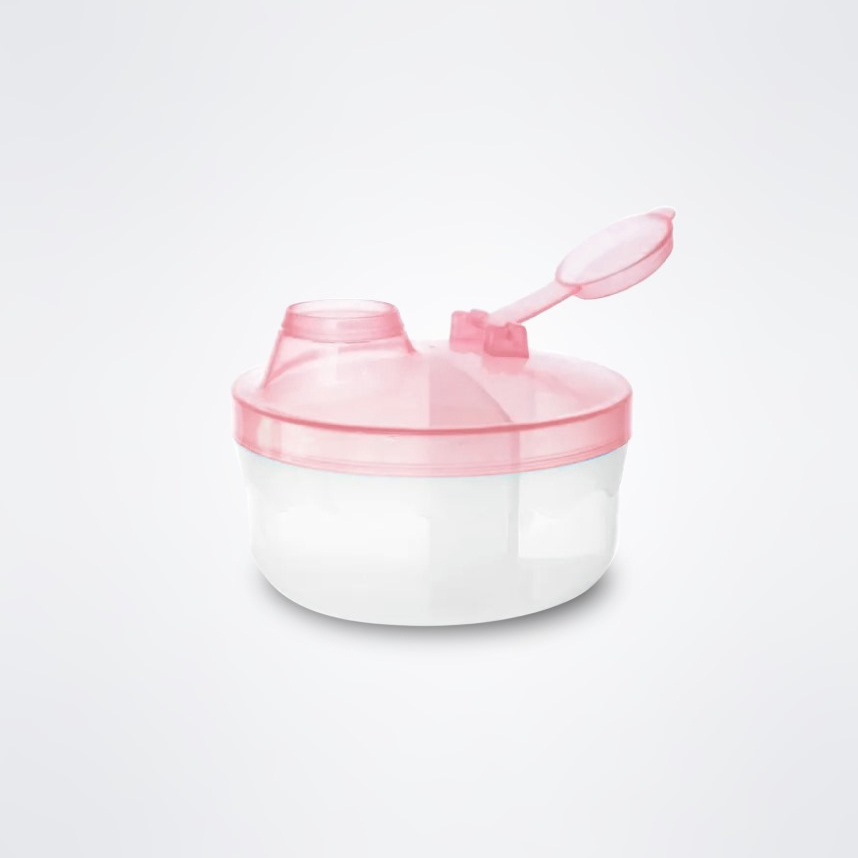 Pote Para Leite Em Pó Lully Bebê Com 3 Divisórias Pote Para Leite Em Pó Lully Bebê Com 3 Divisórias