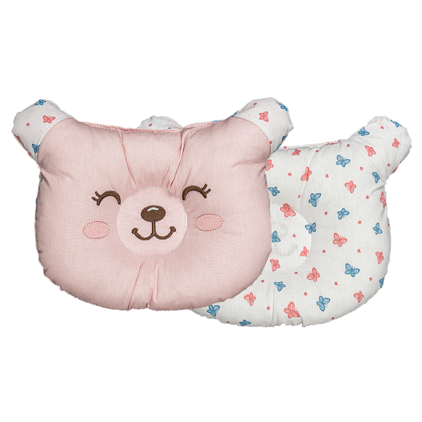 Travesseiro Anatômico Bebê Baby Joy Estampa Borboletas