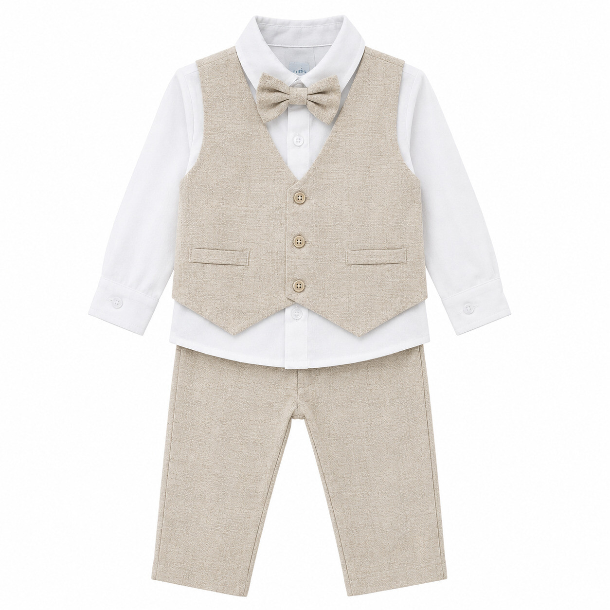 Conjunto Infantil Gijo Kids Camisa ,Colete E Calça